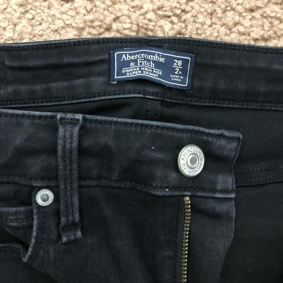 Abercrombie & Fitch Black Skinny Jeans - Picture 5 of 6